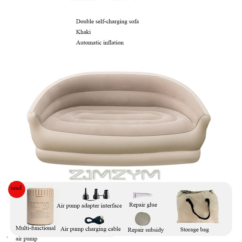 Outdoor Furniture Lounge Chair - Sofa Lipat Otomatis Tiup Sendiri untuk