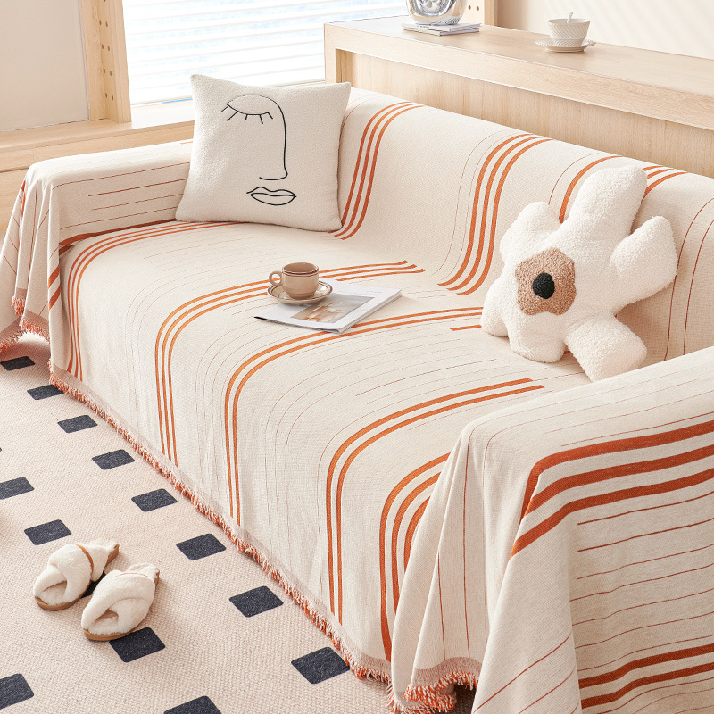 Outdoor Furniture One Piece - Sarung Sofa Chenille Nordic Line Anti