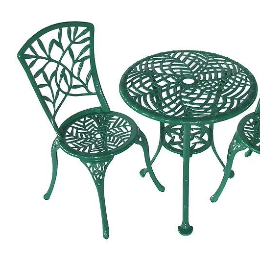 Bistro Table Set - Set Makan Luar Ruangan 3 Bagian