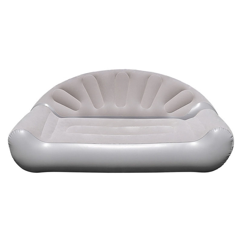 Outdoor Furniture Lounge Chair - Sofa Tiup Bentuk Kipas untuk 2