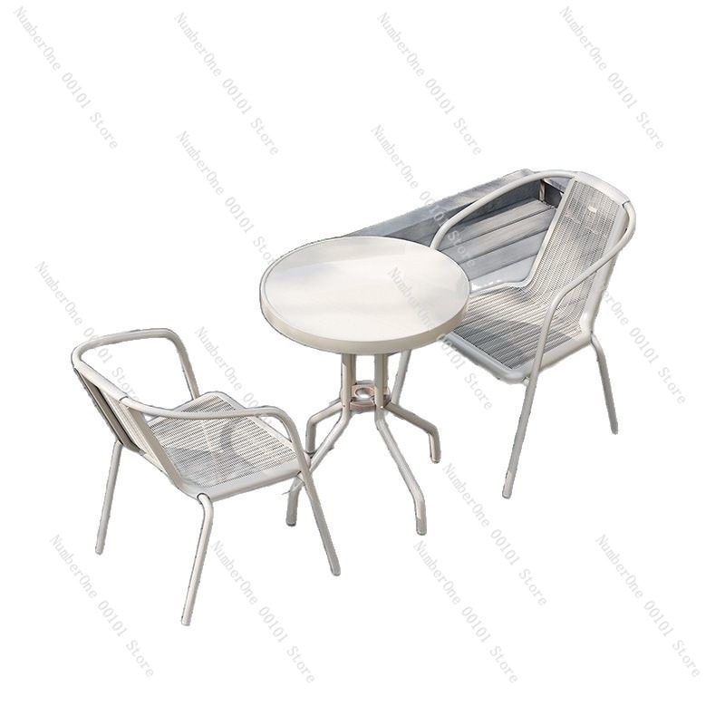 Bistro Table Set - Set Meja Lipat Balkon Luar Ruangan