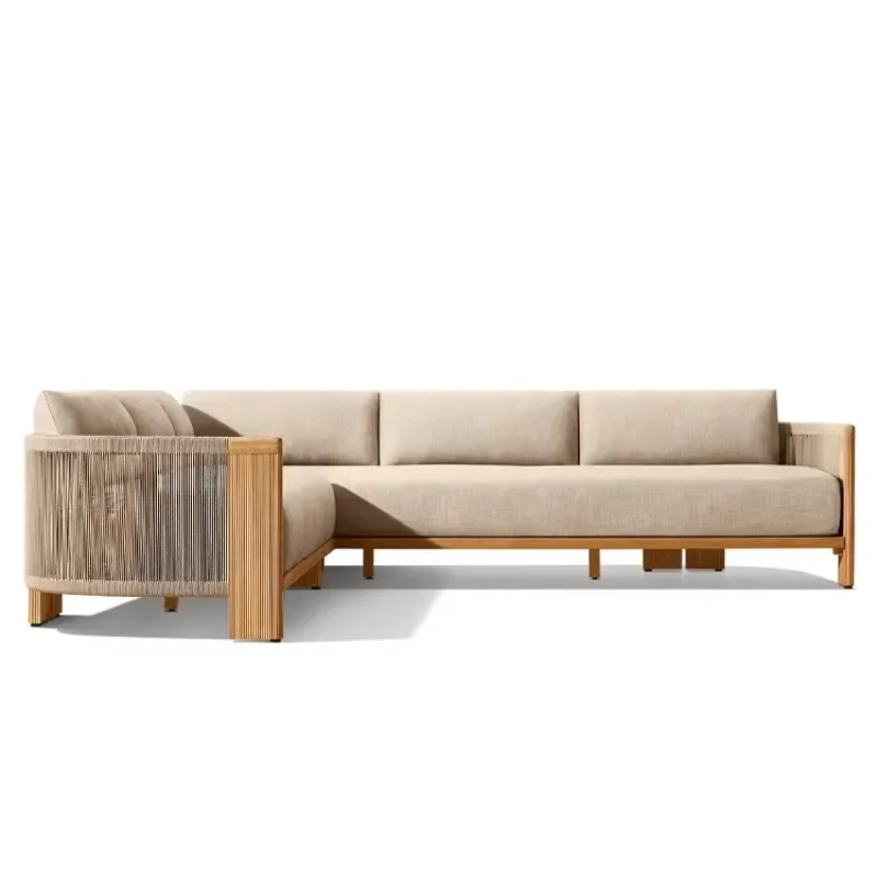 Outdoor Furniture In Bali - Set Sofa Teak Outdoor Mewah, Furnitur