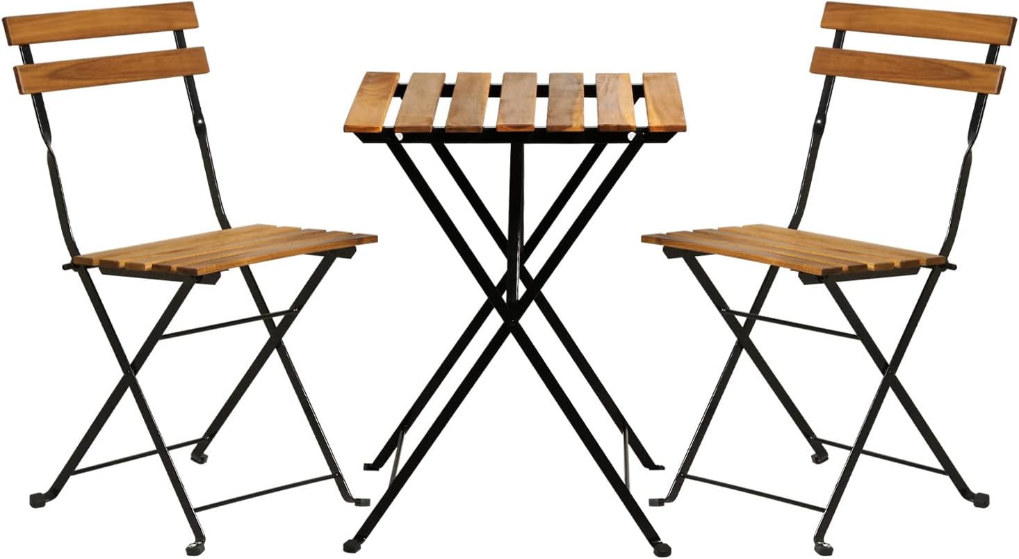 Outdoor Furniture One Piece - Set bistro teras lipat 3 bagian