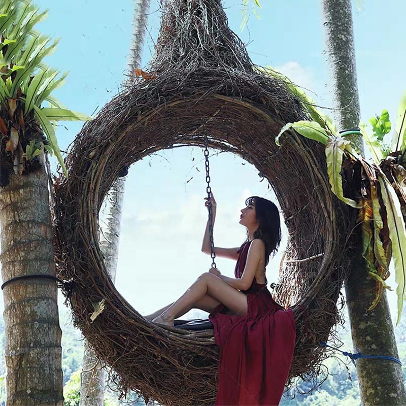 Outdoor Furniture In Bali - Ayunan Sarang Burung Gaya Bali, Kursi