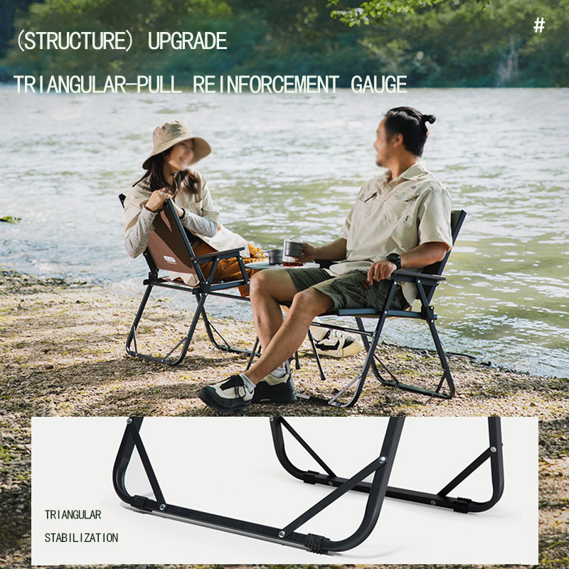 BISINNA kursi berkemah lipat l - Outdoor Furniture Lounge Chair ulasan dan harga