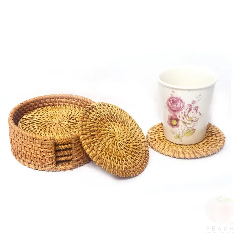 6 Buah Set Tatakan Gelas Minum - Bistro Table Set ulasan dan harga