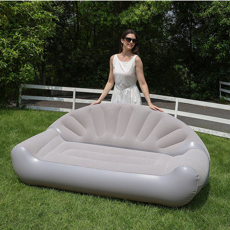 Sofa Tiup Bentuk Kipas untuk 2 - Outdoor Furniture Lounge Chair ulasan dan harga