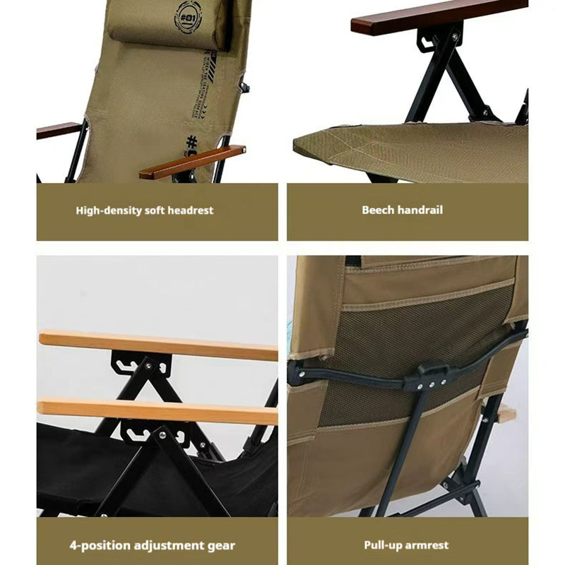 Kursi Lipat Pantai & Camping S - Outdoor Furniture Lounge Chair ulasan dan harga