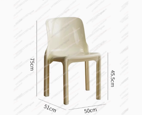 Kursi makan plastik YY Lazy sp - Outdoor Furniture Online ulasan dan harga