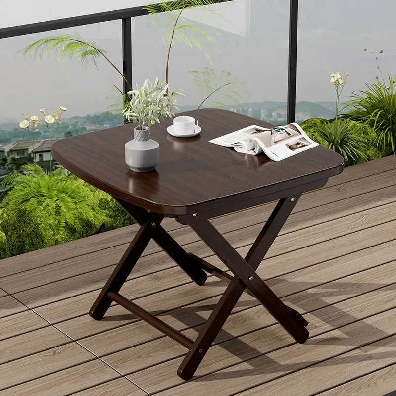 Meja Makan Lipat Kompak Bulat  - Outdoor Furniture One Piece ulasan dan harga