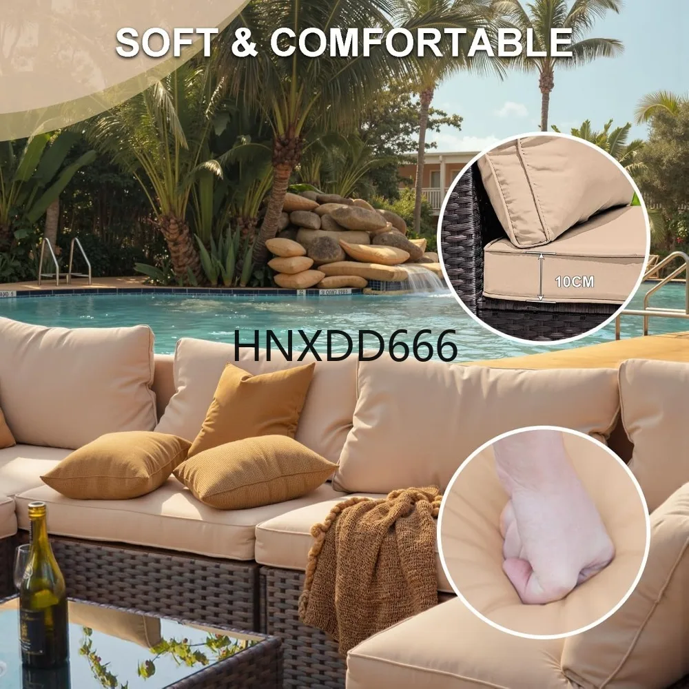 Set Furnitur Teras 7 Buah deng - Outdoor Furniture And Fire Pit ulasan dan harga