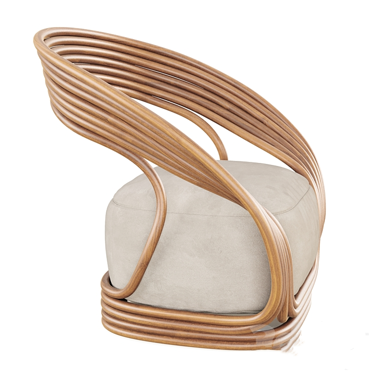 # Kursi Santai Rotan Kayu Mewa - Outdoor Furniture Vietnam ulasan dan harga