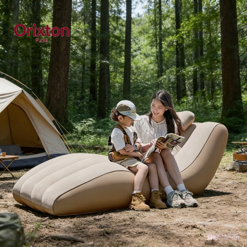 Kursi Santai Tiup Otomatis Por - Outdoor Furniture Lounge Chair ulasan dan harga
