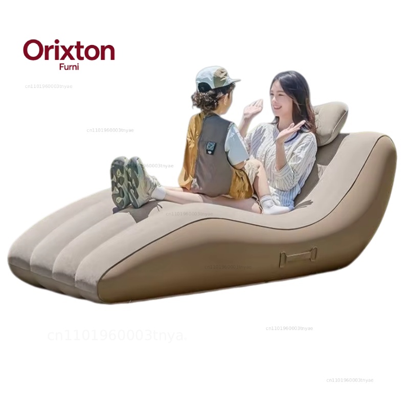 Kursi Santai Tiup Otomatis Por - Outdoor Furniture Lounge Chair ulasan dan harga