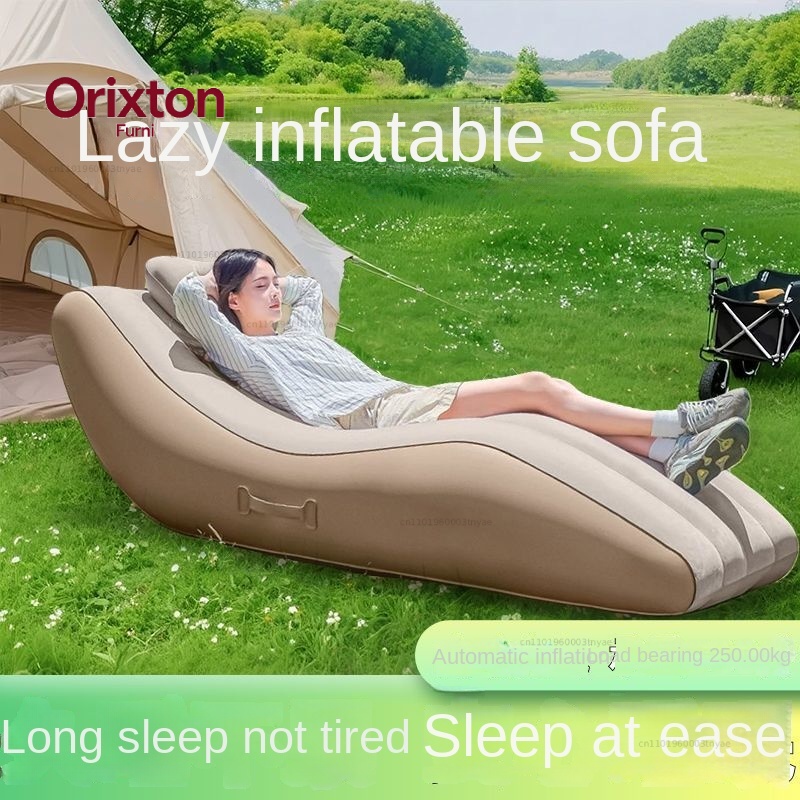 Kursi Santai Tiup Otomatis Por - Outdoor Furniture Lounge Chair ulasan dan harga