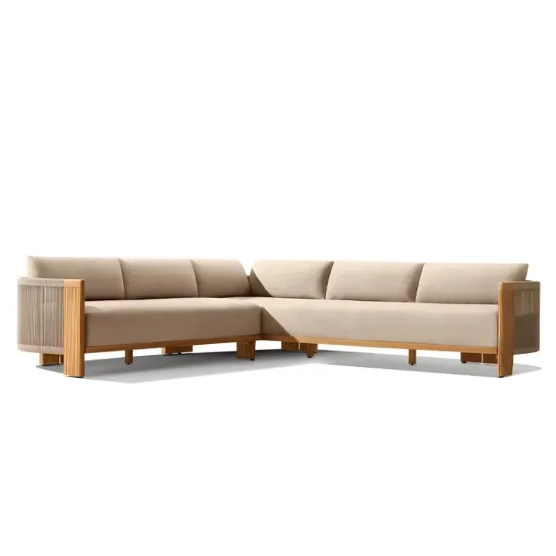 Set Sofa Teak Outdoor Mewah, F - Outdoor Furniture In Bali ulasan dan harga