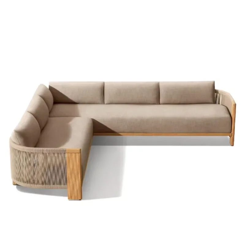 Set Sofa Teak Outdoor Mewah, F - Outdoor Furniture In Bali ulasan dan harga