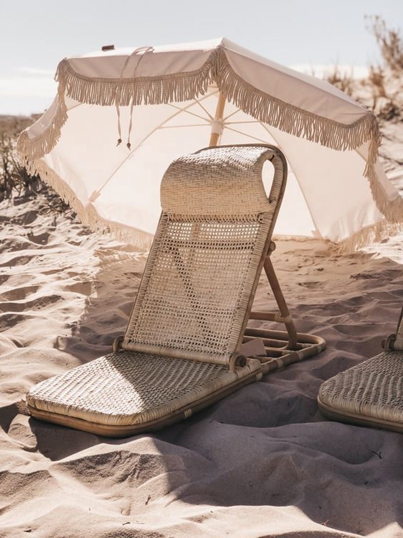 Kursi Pantai Rotan Anyaman Lip - Outdoor Furniture In Bali ulasan dan harga