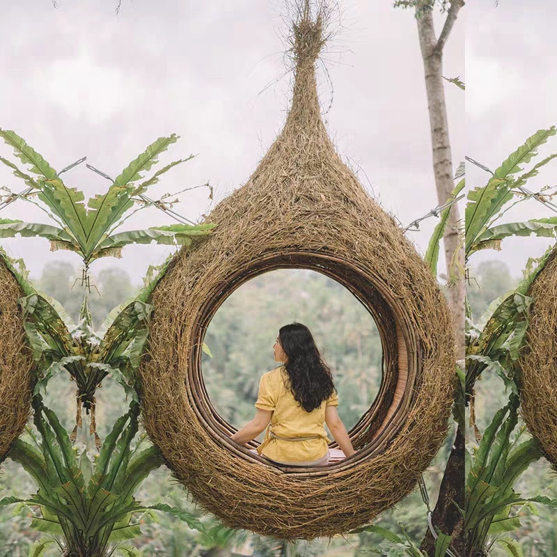 Ayunan Sarang Burung Gaya Bali - Outdoor Furniture In Bali ulasan dan harga