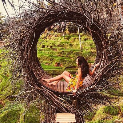 Kursi gantung rotan Nordik unt - Outdoor Furniture In Bali ulasan dan harga