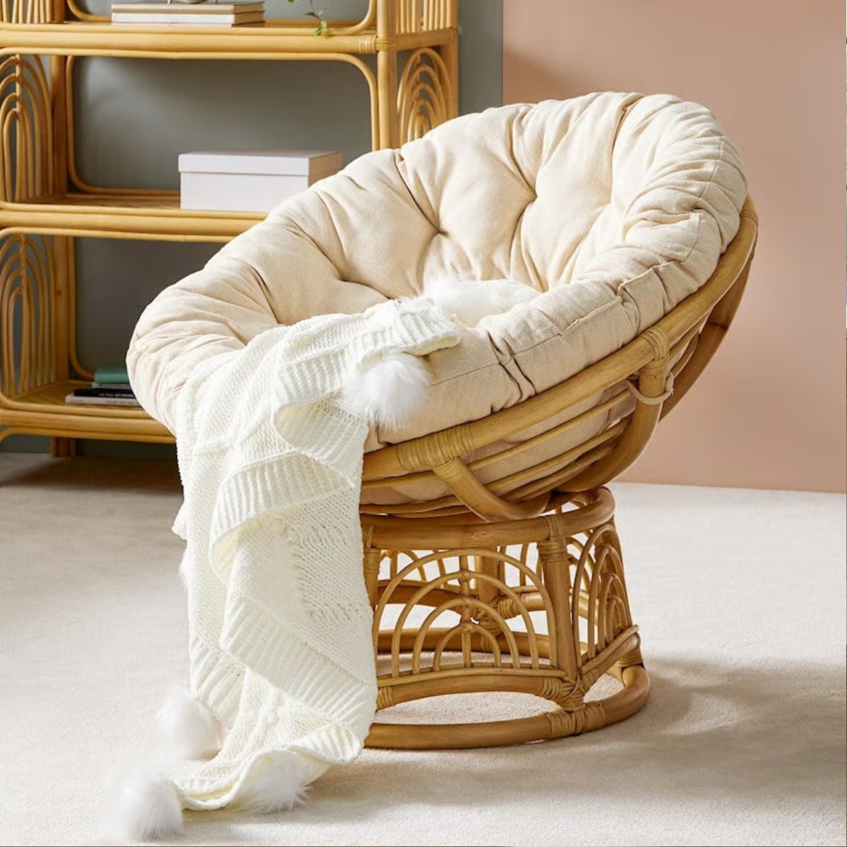 # Kursi Papasan Rotan Bohemian - Outdoor Furniture Vietnam ulasan dan harga