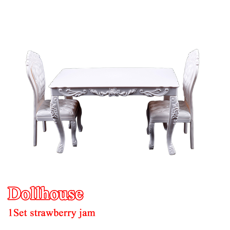 Rumah Boneka 1:6 Perabot Dapur - Bistro Table Set ulasan dan harga