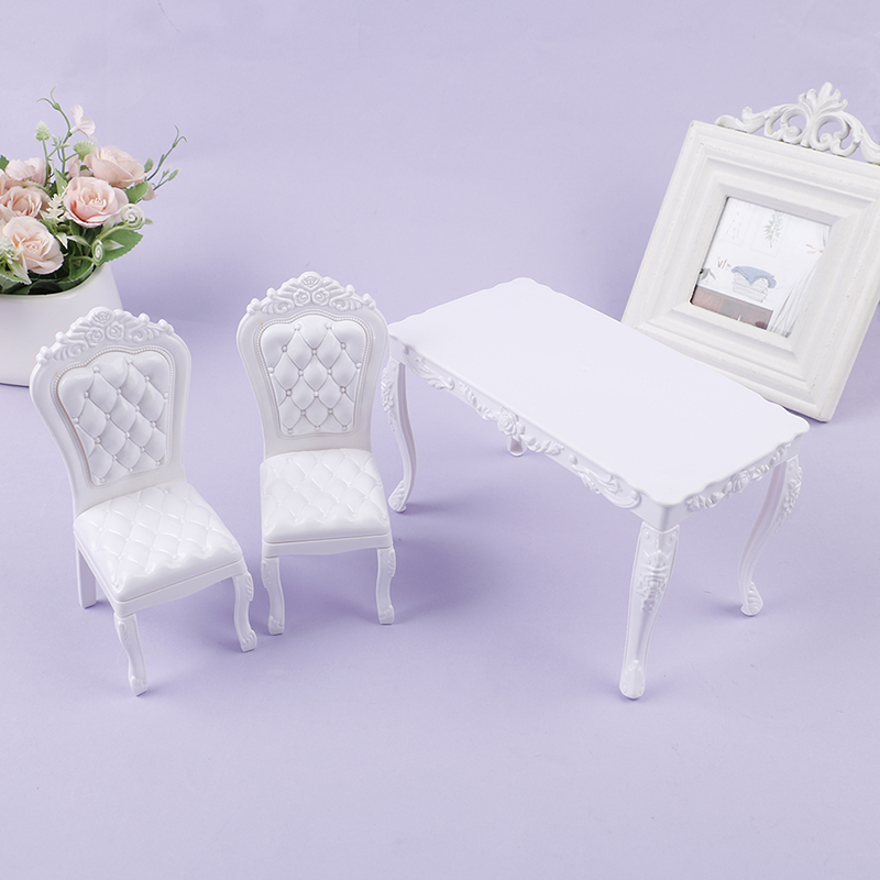 Rumah Boneka 1:6 Perabot Dapur - Bistro Table Set ulasan dan harga