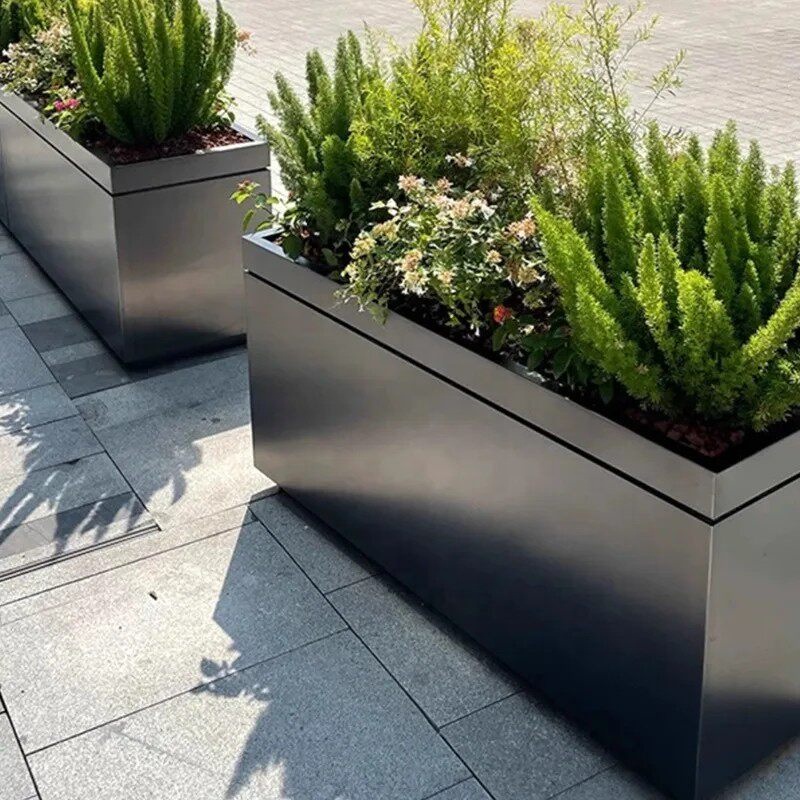 Pot Bunga Besi Tempa untuk Lua - Outdoor Furniture Store ulasan dan harga
