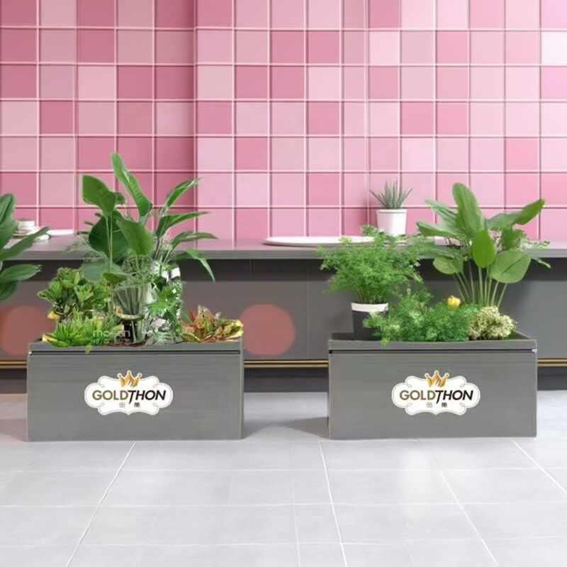 Pot Bunga Besi Tempa untuk Lua - Outdoor Furniture Store ulasan dan harga