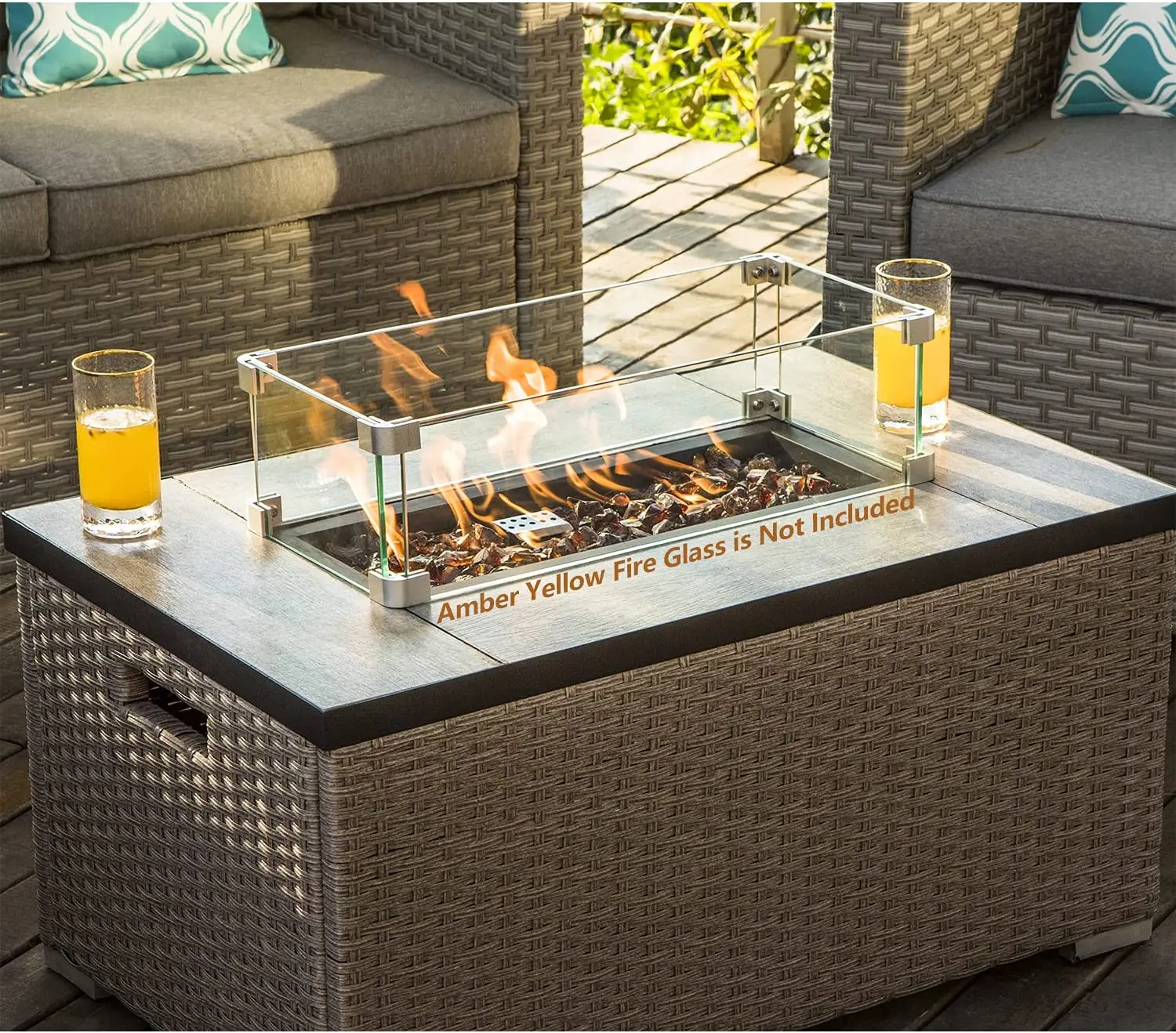 -Furnitur Luar Ruangan 5 Bagia - Outdoor Furniture And Fire Pit ulasan dan harga