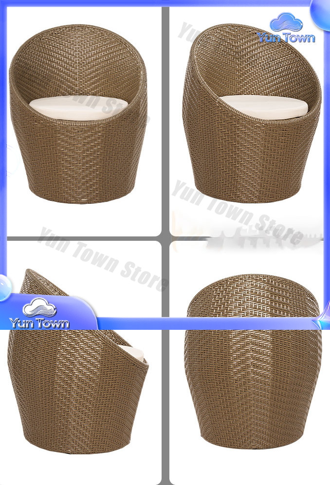 Set Meja dan Kursi Rotan 3-Pie - Outdoor Furniture Vietnam ulasan dan harga