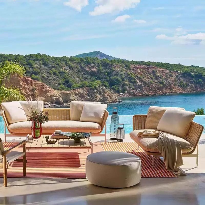 Sofa Luar Ruangan, Vila Halama - Outdoor Furniture Lounge Chair ulasan dan harga
