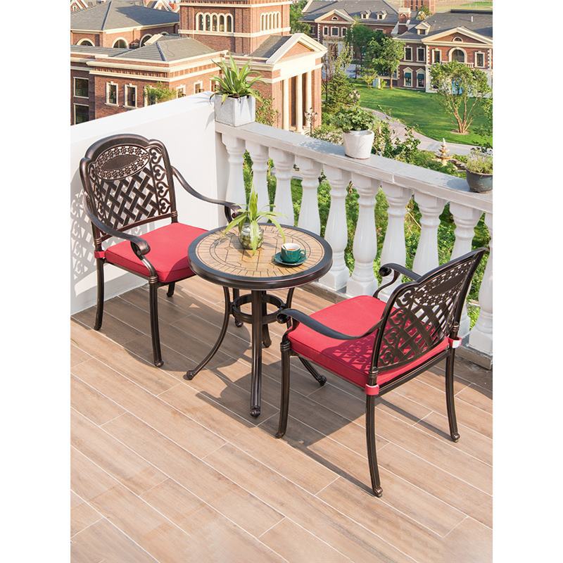 Set meja dan kursi teras alumi - Outdoor Furniture One Piece ulasan dan harga