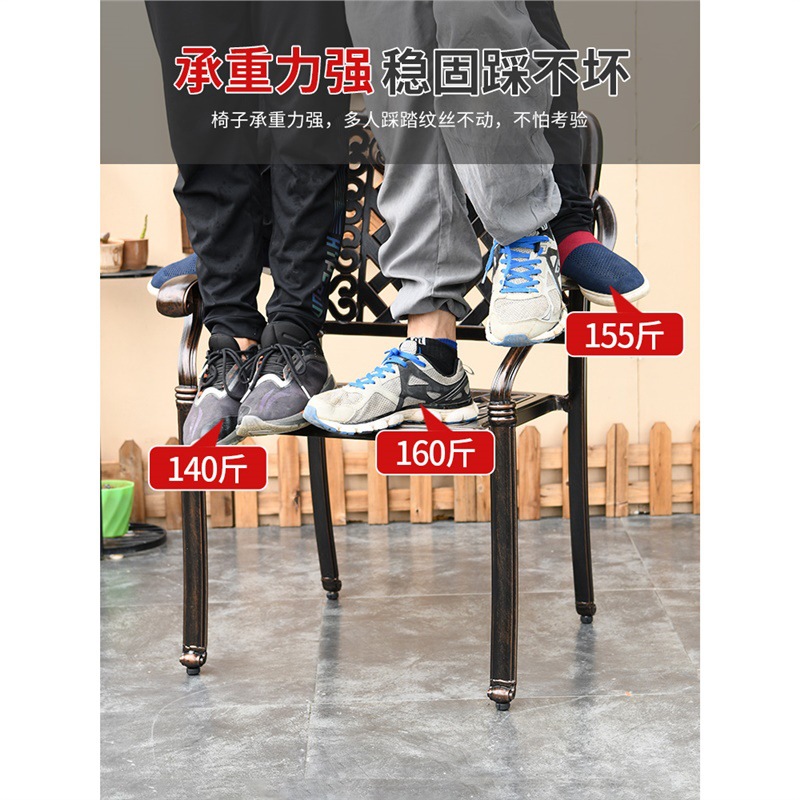 Set meja dan kursi teras alumi - Outdoor Furniture One Piece ulasan dan harga