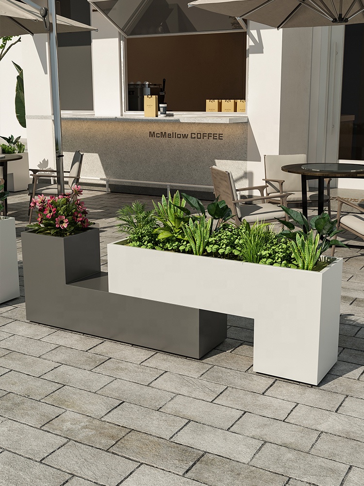 Pot Bunga Besi Tempa untuk Lua - Outdoor Furniture Store ulasan dan harga